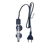 Foto ANCLLO Varilla de Calentamiento de termostato automático para Acuario, Mini pecera de Buceo, Calentador Ajustable, Calentador Totalmente Sumergible 50W 220V, mejor precio 11,99 €, éxito de ventas 2024