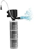 Photo XpertMatic DB-368F 3 Stages 475 GPH Aquarium Filter for Up to 180 Gallon Fish Tank, Submersible Internal Fish Tank Filter with Water Pump, Power Filter for Fish Tank, Aquarium, Pond, best price $29.99, bestseller 2024