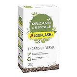 Photo ALGOFLASH Organic & Recyclé Engrais Granulés Universel 2 kg, 100% d'Origine Végétale, UAB, AUNIRECY2, meilleur prix 10,95 € (5,48 € / kg), best-seller 2024