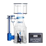 Photo Protein Skimmers for Saltwater Aquariums up to 300 Gallons Fish Tank Cast Acrylic Protein Skimmer Ultra Quiet Needle Pinwheel DC Pump 38W for Big Tank Water Flow and Air Flow Adjustable, best price $339.99, bestseller 2025