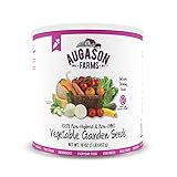 Photo Augason Farms 5-14000 Vegetable Garden Seeds 13 Variety 1 lb No. 10 Can, best price $52.19, bestseller 2025