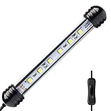 Foto NICREW Luz Blanca LED Sumergible para Acuarios, Barra de luz Subacuatica 2W Lámpara Sumergible Acuario LED, Tubos de Luz Impermeable, mejor precio 13,99 €, éxito de ventas 2025