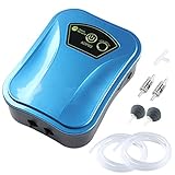 Photo AquaMiracle Lithium Battery Powered Portable Aquarium Air Pump, USB Rechargeable Fish Tank Air Pump, AC/DC Dual Mode, Works as a Normal Air Pump and for Outdoor Fishing and Power Outage, best price $25.99, bestseller 2025