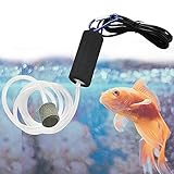 Photo Quietest Aquarium Air Pump - Air Stone and Hose Included - Low Power Usage - USB Air Pump (Black), best price $8.99, bestseller 2024