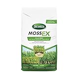 Photo Scotts MossEx - Kills Moss but Not Lawns, Contains Nutrients to Green The Lawn, Moss Control for Lawns, Helps Develop Thick Grass, Granules Bag, Treats up to 5,000 sq. ft, 18.37 lbs., best price $13.97, bestseller 2024