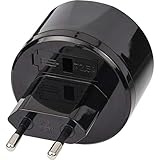 Foto Brennenstuhl Reisestecker / Reiseadapter (Reise-Steckdosenadapter für: USA Steckdose und Euro Stecker) schwarz, bester Preis 5,99 €, Bestseller 2024