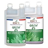 Photo Bio Technology® | Engrais de Croissance Universel Minéral | Fertilisant de Croissance | Haute efficacité pour Tous Types de Culture | Améliore Les Performances | Grow A+B - 1 L, meilleur prix 29,90 €, best-seller 2025