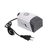 Foto Bomba de oxigeno, Acuario Air Pump Adjustable Oxygen Pump Ultra Silent Powerful Aerator Pump Oxygen Aerator Bubbler 4W para Fish Tanque, mejor precio 21,88 €, éxito de ventas 2025