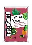 Foto Undergreen by Compo Cactus Love, Erde für Kakteen und Co., Bio, Kultursubstrat, 2,5 Liter, bester Preis 5,16 € (2,06 € / l), Bestseller 2024