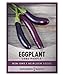 Eggplant Seeds for Planting - (Long Purple) is A Great Heirloom, Non-GMO Vegetable Variety- 500 mg Seeds Great for Outdoor Spring, Winter and Fall Gardening by Gardeners Basics new 2024