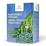 Foto AVARA Rasendünger Frühjahr - Langzeitdünger - dichter, tiefgrüner & robuster Rasen statt Moos & Unkraut - Ideal beim Einsatz von Mährobotern - 70m², bester Preis 19,90 €, Bestseller 2025