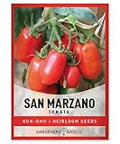 Photo San Marzano Tomato Seeds for Planting Heirloom Non-GMO Seeds for Home Garden Vegetables Makes a Great Gift for Gardening by Gardeners Basics, best price $4.95, bestseller 2024