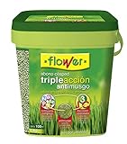 Foto Flower 10733 10733-Abono césped triple acción anti musgo, 4 kg, No aplica, 20x20x20.7 cm, mejor precio 22,35 €, éxito de ventas 2024