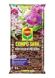 Foto COMPO SANA Orchideenerde mit 8 Wochen Dünger für alle Orchideenarten, Kultursubstrat aus Pinienrinde , 5 Liter, Braun, bester Preis 6,99 € (1,40 € / l), Bestseller 2024