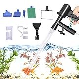 Photo Aquarium Gravel Cleaner, New Quick Water Changer with Air-Pressing Button, Fish Tank Sand Cleaning Kit Aquarium Siphon Vacuum Cleaner with Water Hose Controller Clamp, best price $21.97, bestseller 2024