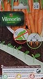 Foto 3 Cintas biodegradables Vilmorin 525 semillas de ZANAHORIA (cultivo fácil), mejor precio 9,61 €, éxito de ventas 2024