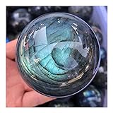 Foto KUYIN 1 stück 5-6 cm natürlicher kristall polierter Stein labradorit Kugel verwendet für Haus, Aquarium Dekoration sehr spirituell Ornamente (Size : 4-5cm), bester Preis 48,54 €, Bestseller 2024