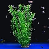 Photo Alegi Large Aquarium Plants Artificial Plastic Plants Decoration Ornaments Safe for All Fish 21