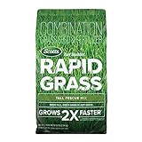 Photo Scotts Turf Builder Rapid Grass Tall Fescue Mix: up to 1,845 sq. ft., Combination Seed & Fertilizer, Grows in Just Weeks, 5.6 lbs., best price $29.88 ($0.33 / Ounce), bestseller 2024