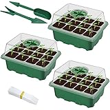 Foto Bandeja Semillas,Bandeja de Germinacion para Semillas,Bandejas de germinación,Bandejas de Cultivo de Invernadero,bandejas de Cultivo de Semillas,Bandejas de germinación para invernaderos (Verde), mejor precio 13,99 €, éxito de ventas 2025