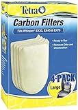 Photo Tetra Carbon Filters, For Aquariums, Fits Tetra Whisper EX Filters, Large, 4-Count, best price $6.99, bestseller 2024