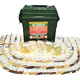 Photo Complete Survival Seeds Vault - 105 Heirloom Varieties - 19,465 Seeds - High Germination Rates - Vegetables, Fruits, Herbs - Non-GM, Non-Hybrid, Open-Pollinated, best price $137.99, bestseller 2024