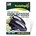 Purely Organic Products Purely Organic Heirloom Eggplant Seeds (Long Purple) - Approx 220 Seeds new 2024