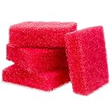 Photo [4 Pack] Aquarium Cleaner for Glass Walls - Aquarium Scrubber - Hand Held Scraper Pad - Made in USA - Fish Tank Cleaning Tools Won't Scratch Glass - Aquarium Sponge for Turtle & Fish Tank, best price $10.99, bestseller 2024