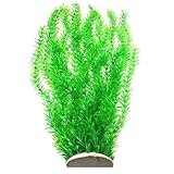 Photo Lantian Grass Cluster Aquarium Décor Plastic Plants Extra Large 23 Inches Tall, Green, best price $10.99, bestseller 2024