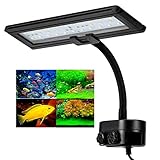 Foto Hygger Luces para Acuarios,Luz LED Acuario Lluminación LED para Acuarios Plantados Lámpara LED para Peceras Lámpara de Acuario Blanco y Azul con Clip Ajustable (21W), mejor precio 33,79 €, éxito de ventas 2025