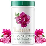 Foto Meine Orangerie Mediterraner Blühpflanzendünger [1kg] - Profi-Pflanzendünger für Blühpflanzen - Spezialdünger für Oleander, Bougainvillea, Dipladenia, etc. - Blumendünger für Kübelpflanzen, bester Preis 16,90 €, Bestseller 2024