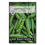 Photo Sow Right Seeds - Sugar Snap Pea Seed for Planting - Non-GMO Heirloom Packet with Instructions to Plant a Home Vegetable Garden, best price $5.49, bestseller 2024