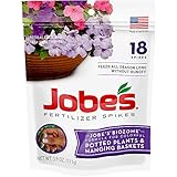 Photo Jobe’s 06105, Fertilizer Spikes, For Potted Plants & Hanging Baskets, 18 Spikes, best price $5.99, bestseller 2024