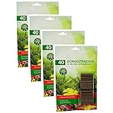 Foto COM-FOUR® varillas de fertilizante 160x - fertilizante de flores para plantas verdes y plantas con flores - fertilizante de plantas para el crecimiento y flores saludables, mejor precio 12,99 €, éxito de ventas 2025