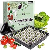 Photo Vegetable Garden Starter Kit – 250+ Vegetable Seeds with Germination Seed Starter Tray, Soil, Markers, & Grow Guide - Vegetable Indoor Garden Kit - Indoor Seedling Seed Starter Kits, best price $39.99, bestseller 2025