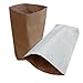 Yuzet, sacchetti di carta a tre strati, capacità di 32 kg e dimensioni di 55 cm x 85 cm, colore bianco nuovo 2024