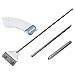 Stainless Steel Algae Scraper Cleaner with 10 Blades for Aquarium Fish Plant Glass Tank new 2022