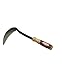 BlueArrowExpress Kana Hoe 217 Japanese Garden Tool - Hand Hoe/Sickle is Perfect for Weeding and Cultivating. The Blade Edge is Very Sharp. new 2024