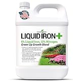 Photo Chelated Liquid Iron +Plus Concentrate Blend, Liquid Iron for Lawns, Plants, Shrubs, and Trees Stunted or Growth and Discoloration Issues – Solve Iron Deficiency and Root Problems – (32 oz.) USA Made, best price $34.95, bestseller 2024