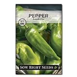 Photo Sow Right Seeds - Anaheim Pepper Seeds for Planting - Non-GMO Heirloom Packet with Instructions to Plant and Grow an Outdoor Home Vegetable Garden - Productive Chili Peppers - Wonderful Gardening Gift, best price $4.99, bestseller 2024