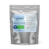 Photo Cesco Solutions Ammonium Sulfate Fertilizer 10lb Bag – 21% Nitrogen 21-0-0 Fertilizer for Lawns, Plants, Fruits and Vegetables, Water Soluble Fertilizer for Alkaline soils. Sturdy Resealable Bag, best price $27.99, bestseller 2024