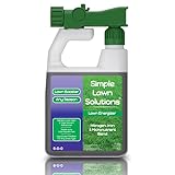 Photo Commercial Grade Lawn Energizer- Grass Micronutrient Booster with Iron & Nitrogen- Liquid Turf Spray Concentrated Fertilizer- Any Grass Type, All Year- Simple Lawn Solutions- 32 Ounce, best price $23.77, bestseller 2024