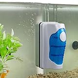 Foto JRing Aquarium Glasreiniger, Magnetischer Aquarium-Glasreiniger, Aquarium Reiniger Algen Schaber Fisch Tank Glas Magnet Pinsel (M), bester Preis 11,99 €, Bestseller 2024