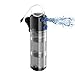 Yochaqute Aquarium Fish Tank Filter: 8w Internal Filter Pump for 40-120 Gallon Salt Water | Fresh Water | Coral Tank | Turtle Tank with 2 Stages Filtration & Strong Suction Cups new 2024