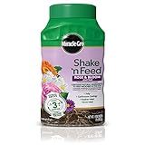 Photo Miracle-Gro Shake 'n Feed Rose and Bloom Plant Food - Promotes More Blooms and Spectacular Colors (vs. Unfed Plants), Feeds Roses and Flowering Plants for up to 3 Months, 1 lb., best price $3.69, bestseller 2024