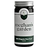 Photo Meghan's Garden,All-Purpose Plant Food Fertilizer Potted Plants 100percent Organic 2 oz Made in USA Succulents, Flowers, Herbs, Fruits, Vegetables Water-Soluble Easy Shake, best price $19.95, bestseller 2024