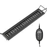 Photo NICREW AquaLux 24/7 LED Aquarium Light, Freshwater Fish Tank Light for Planted Aquariums, 24 Hours Lighting Cycle and Automatic Timer Function, 18-24 Inches, 14 Watts, best price $33.99, bestseller 2024