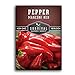 Survival Garden Seeds - Marconi Red Pepper Seed for Planting - Packet with Instructions to Plant and Grow Long Sweet Italian Peppers in Your Home Vegetable Garden - Non-GMO Heirloom Variety new 2024