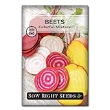 Photo Sow Right Seeds - Beet Mix Seed for Planting - Non-GMO Heirloom Packet with Instructions to Plant & Grow an Outdoor Home Vegetable Garden - Nutritious, Cold Hardy, Vigorous and Productive - Great Gift, best price $4.99, bestseller 2024