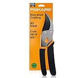 Photo Fiskars Gardening Tools: Bypass Pruning Shears, Sharp Precision-ground Steel Blade, 5.5” Plant Clippers (91095935J), best price $12.99, bestseller 2024